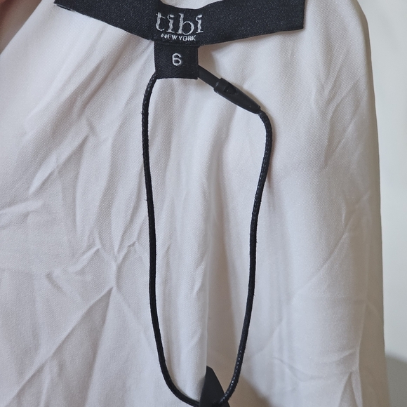 Tibi new york Solid Silk Layered Dress 100% silk 6 - Picture 9 of 15